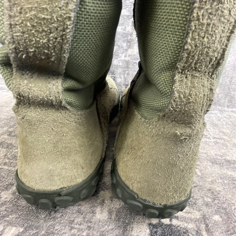 Rocky Mens 14 M S2V Special Ops Tactical Military Boots Sage Green Nylon Leather